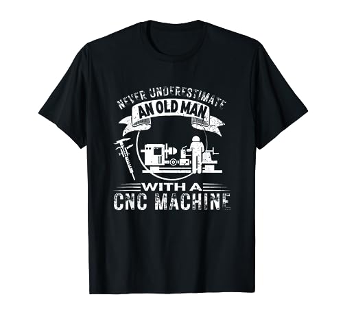 Old Man CNC Machine Funny CNC Machinist T-Shirt Old Man CNC Machine Funny CNC Machinist T-Shirt von Lustige CNC Maschinenführer Designs