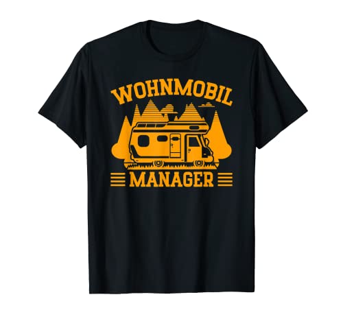 Herren Vatertag Lustiges Camper Wohnmobil Manager T-Shirt Herren Vatertag Lustiges Camper Wohnmobil Manager T-Shirt von Lustige Camping Geschenke
