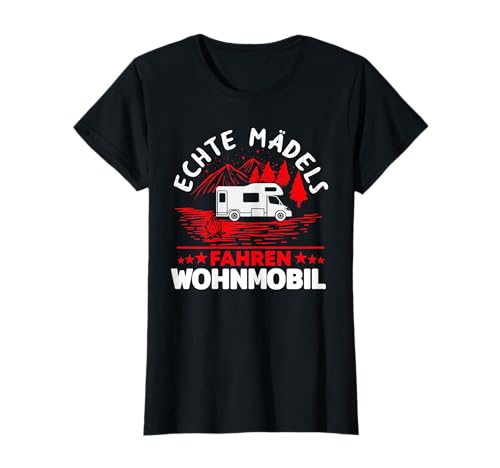 Echte Mädels Fahren Wohnmobil | Camper Shirt Camping T-Shirt T-Shirt Echte Mädels Fahren Wohnmobil | Camper Shirt Camping T-Shirt T-Shirt von Lustige Camping Tshirt Geschenke & Co