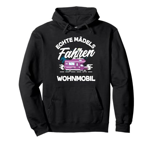 Damen Echte Mädel Fahren Wohnmobil Lustiges Camping Pullover Hoodie Damen Echte Mädel Fahren Wohnmobil Lustiges Camping Pullover Hoodie von Lustige Camping Wohnmobil Wohnwagen Geschenke