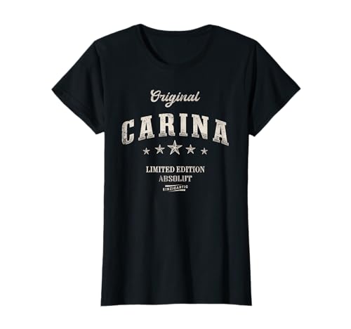 Lustige Carina Geschenkidee Damen Cartoon-Themed T-Shirt Schwarz XS EU X-Small Klassisches Cartoon T-Shirt V-Ausschnitt Kurzarm Polyester 100% Klassische Passform Imported Lustige Carina Geschenkidee Damen Cartoon-Themed T-Shirt Schwarz XS EU X-Small Klassisches Cartoon T-Shirt V-Ausschnitt Kurzarm Polyester 100% Klassische Passform Imported von Lustige Carina Geschenkidee