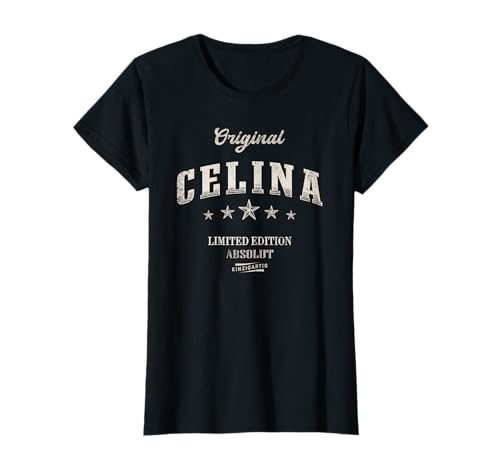 Lustige Celina Geschenkidee Damen Cartoon-Themed Damen T-Shirt Schwarz X-Small V-Ausschnitt Klassisches Cartoon T-Shirt Klassisch geschnitten, doppelt genähter Saum. Celina Limited Edition T-Shirt Lustige Celina Geschenkidee Damen Cartoon-Themed Damen T-Shirt Schwarz X-Small V-Ausschnitt Klassisches Cartoon T-Shirt Klassisch geschnitten, doppelt genähter Saum. Celina Limited Edition T-Shirt von Lustige Celina Geschenkidee