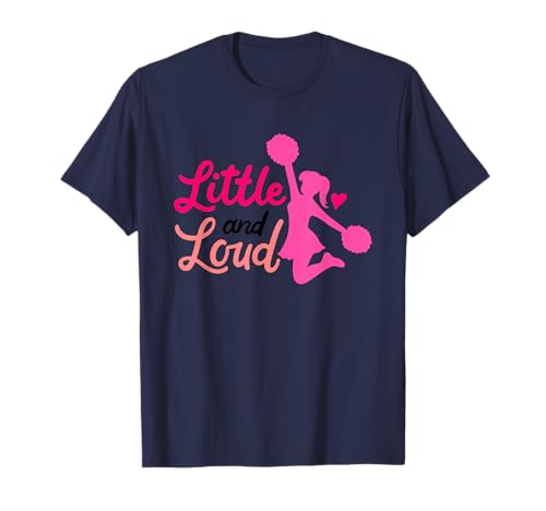 Little And Loud Cheerleader Kostüm Cheerleading Girls Spruch T-Shirt Little And Loud Cheerleader Kostüm Cheerleading Girls Spruch T-Shirt von Lustige Cheerleader Kostüme & Outfit Für Damen