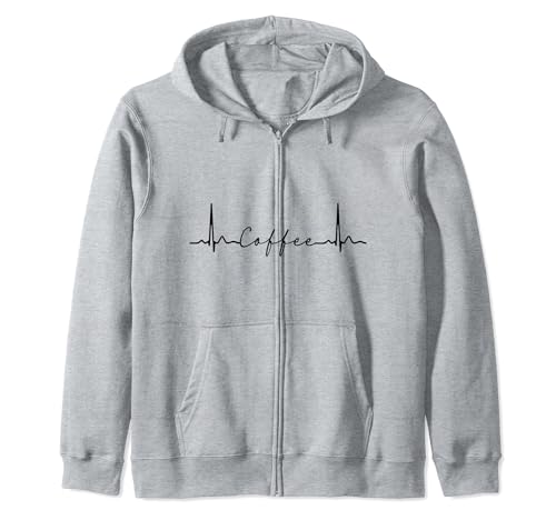 Lustige Damen Herzschlag Puls EKG Coffee Kaffee Liebe Kapuzenjacke Lustige Damen Herzschlag Puls EKG Coffee Kaffee Liebe Kapuzenjacke von Lustige Damen Herzschlag EKG Coffee Kaffee Puls