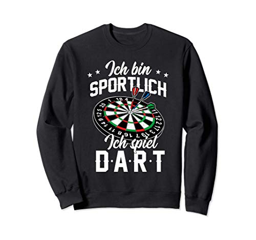 Dart Lustig Herren Männer Darter Darts Dartspieler Dart Sweatshirt von Lustige Dart Geschenke & Shirts Co.