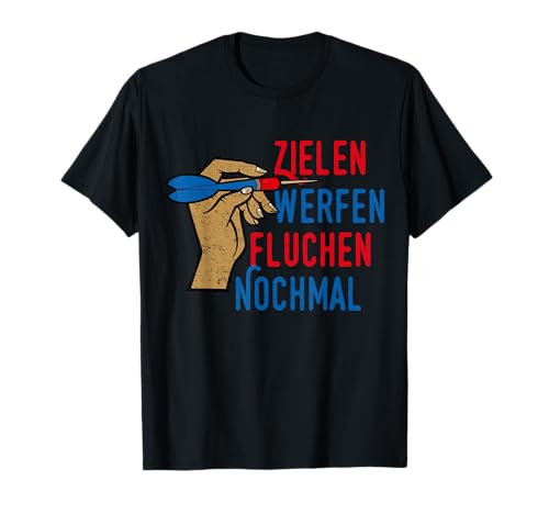 Dart Shirt Lustig Herren Dart Geschenk Männer Dartspieler T-Shirt von Lustige Dart Geschenke & Shirts Co.