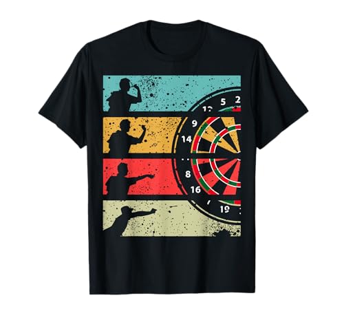 Dart Lustig Herren Dart Dartspieler T-Shirt von Lustige Dart Geschenke & Shirts Co.