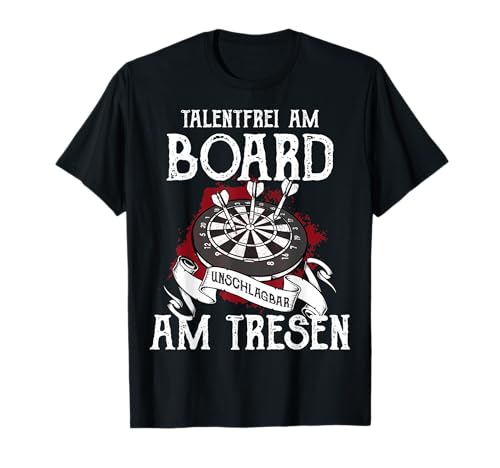 Lustige Dart Geschenke & Shirts Co. Dart Shirt Herren Schwarz S Talentfrei am Board unschlagbar am Tresen Witzige Geschenkidee für Darter mit Humor Klassische Passform Kurzarm Crew-Ausschnitt S Lustige Dart Geschenke & Shirts Co. Dart Shirt Herren Schwarz S Talentfrei am Board unschlagbar am Tresen Witzige Geschenkidee für Darter mit Humor Klassische Passform Kurzarm Crew-Ausschnitt S von Lustige Dart Geschenke & Shirts Co.