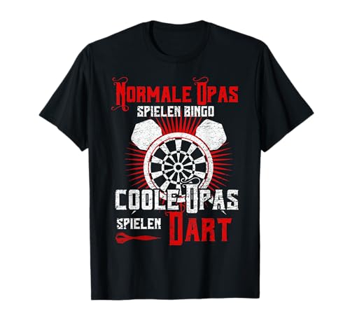 Opa Dart Lustig Darts Herren Großvater Dartspieler Dart T-Shirt Opa Dart Lustig Darts Herren Großvater Dartspieler Dart T-Shirt von Lustige Dart Geschenke & Sprüche Shirts Co.