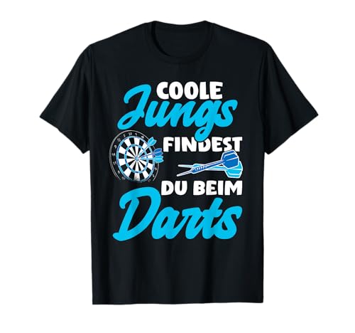 Coole Jungs findest Du bei Darts Dart Spruch T-Shirt Coole Jungs findest Du bei Darts Dart Spruch T-Shirt von Lustige Dart Geschenkidee