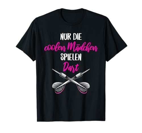Nur die coolen Mädchen spielen Dart - lustiges Dart Geschenk T-Shirt Nur die coolen Mädchen spielen Dart - lustiges Dart Geschenk T-Shirt von Lustige Dart Hobby Geschenke Kollektion