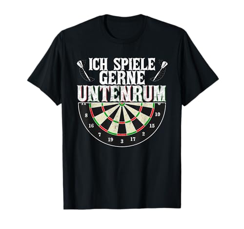 Ich spiel Downrum | Lustiger Dartspieler Männer T-Shirt Ich spiel Downrum | Lustiger Dartspieler Männer T-Shirt von Lustige Dart Sprüche & Geschenke für Dart Spieler