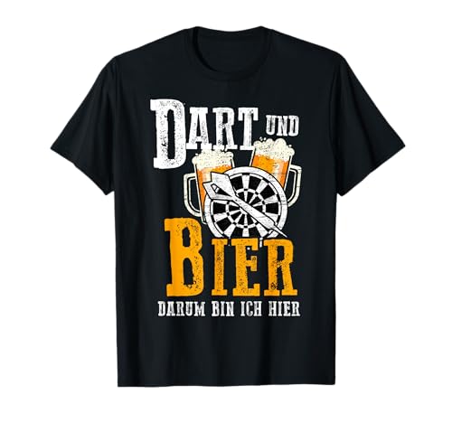 Dart Lustig Herren Darter Dartspieler T-Shirt von Lustige Darts Geschenke & Sprüche Shirts Co.