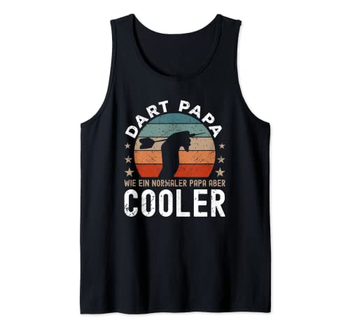 Herren Dart Papa Darter Spruch Darts Tank Top Herren Dart Papa Darter Spruch Darts Tank Top von Lustige Dartspieler Herren Designs