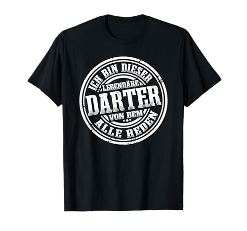 Lustige Dartsport Darts Geschenke Herren Dart Legende Dartspieler Darten Klassisches T-Shirt Schwarz S Kurzarm Classic Sporty Letter Pattern T-Shirt Lustige Dartsport Darts Geschenke Herren Dart Legende Dartspieler Darten Klassisches T-Shirt Schwarz S Kurzarm Classic Sporty Letter Pattern T-Shirt von Lustige Dartsport Darts Geschenke