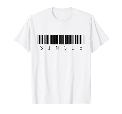 Beziehungsstatus Date Single Herren Damen T-Shirt Beziehungsstatus Date Single Herren Damen T-Shirt von Lustige Dates mit CREATIVE HEAD DESIGNS