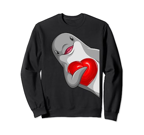Delfin Damen Mädchen Kinder Delfine Sweatshirt von Lustige Delfin Liebhaber Geschenkideen