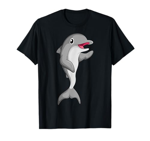 Delfin Kinder Mädchen Jungen Delfine T-Shirt von Lustige Delfin Liebhaber Geschenkideen