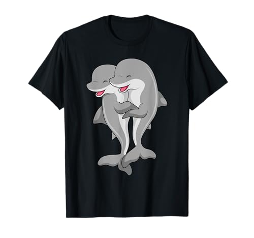 Delfine Kinder Damen Mädchen Delfin T-Shirt von Lustige Delfin Liebhaber Geschenkideen