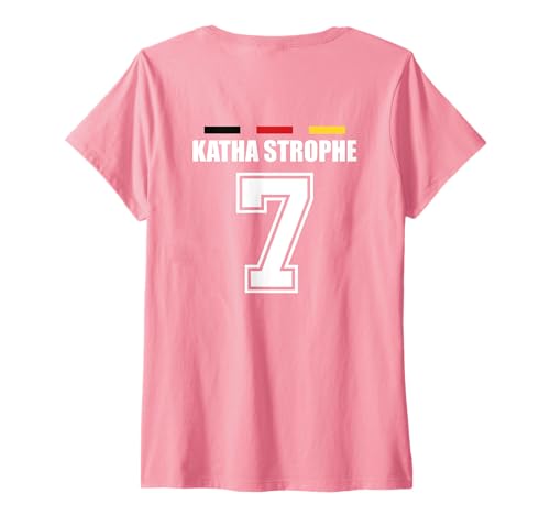 Damen Lustige Namen Deutschland Trikot für Mallorca und die Party T-Shirt mit V-Ausschnitt Damen Lustige Namen Deutschland Trikot für Mallorca und die Party T-Shirt mit V-Ausschnitt von Lustige Deutschland Gruppenoutfits Damen & Herren