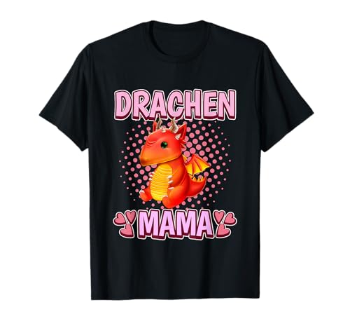 Damen Drachen Mama Mutter Mami Muttertag Drachen T-Shirt Damen Drachen Mama Mutter Mami Muttertag Drachen T-Shirt von Lustige Drachen Sachen Damen & Mädchen
