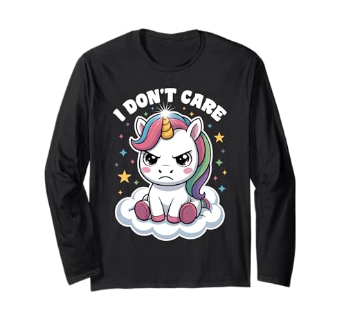 Einhorn Geschenke Für Mädchen Damen Frauen Freches Einhorn Langarmshirt von Lustige Einhorn Geschenke Einhorn T Shirt Sprüche