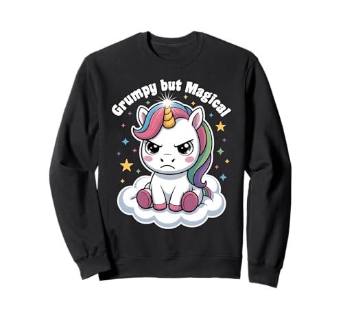 Einhorn Geschenke Für Mädchen Damen Frauen Freches Einhorn Sweatshirt von Lustige Einhorn Geschenke Einhorn T Shirt Sprüche