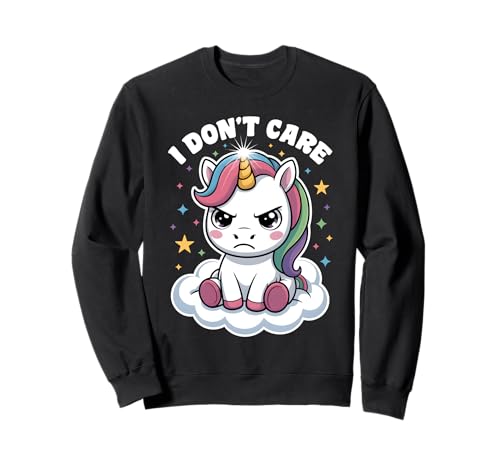 Einhorn Geschenke Für Mädchen Damen Frauen Freches Einhorn Sweatshirt von Lustige Einhorn Geschenke Einhorn T Shirt Sprüche
