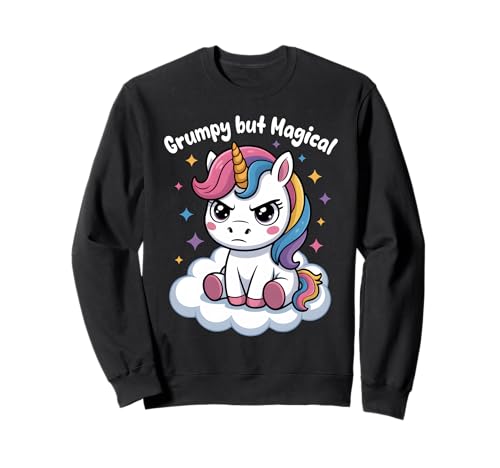Einhorn Geschenke Für Mädchen Damen Frauen Freches Einhorn Sweatshirt von Lustige Einhorn Geschenke Einhorn T Shirt Sprüche