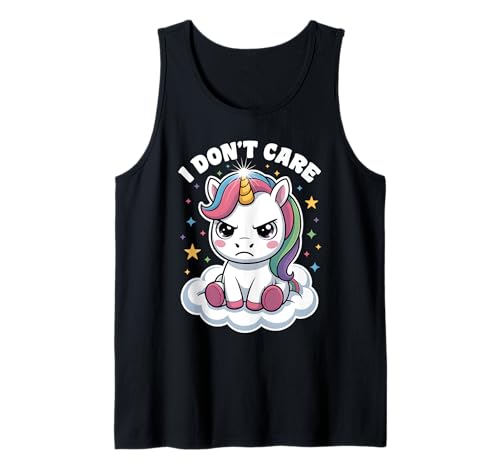 Einhorn Geschenke Für Mädchen Damen Frauen Freches Einhorn Tank Top von Lustige Einhorn Geschenke Einhorn T Shirt Sprüche