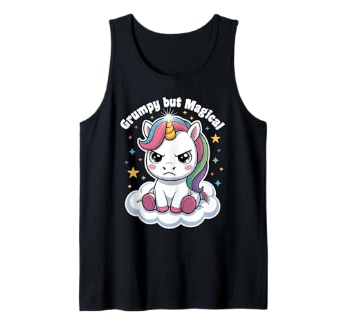 Einhorn Geschenke Für Mädchen Damen Frauen Freches Einhorn Tank Top von Lustige Einhorn Geschenke Einhorn T Shirt Sprüche