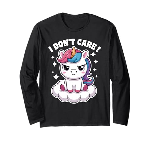 Einhorn Geschenke Mädchen Damen Frauen Freches Einhorn Langarmshirt von Lustige Einhorn Geschenke Einhorn T Shirt Sprüche