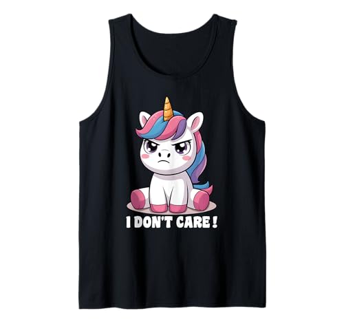 Einhorn Geschenke Mädchen Damen Frauen Freches Einhorn Tank Top von Lustige Einhorn Geschenke Einhorn T Shirt Sprüche