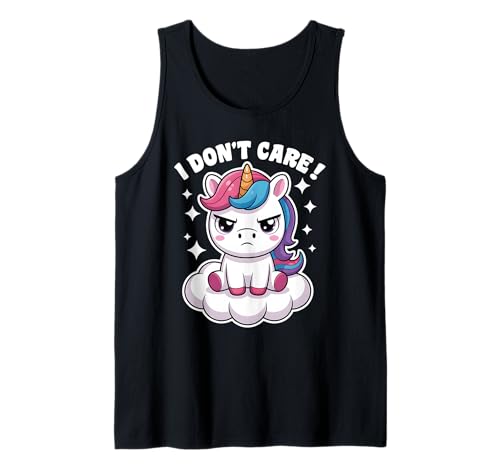 Einhorn Geschenke Mädchen Damen Frauen Freches Einhorn Tank Top von Lustige Einhorn Geschenke Einhorn T Shirt Sprüche