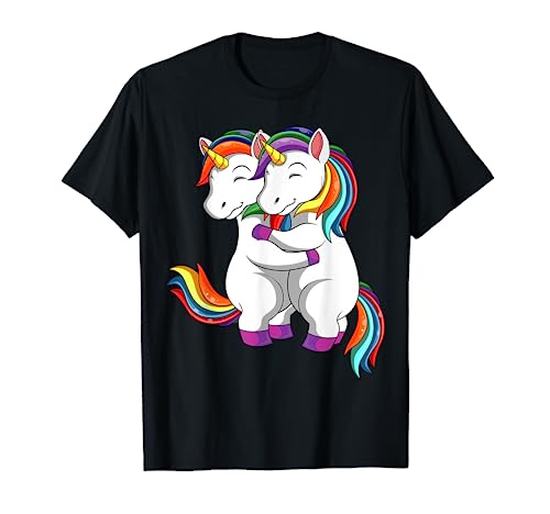 Einhorn Liebhaber Unicorn Damen Kinder Mädchen T-Shirt von Lustige Einhorn Liebhaber Geschenk