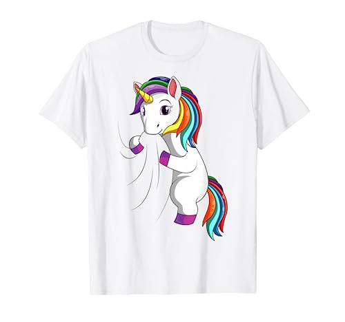 Einhorn Liebhaber Unicorn Kinder Mädchen Damen T-Shirt von Lustige Einhorn Liebhaber Geschenk