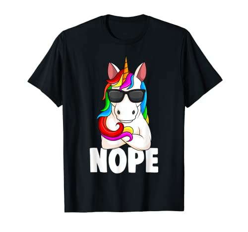 Einhorn Unicorn Kinder Mädchen Damen T-Shirt von Lustige Einhorn Liebhaber Geschenk