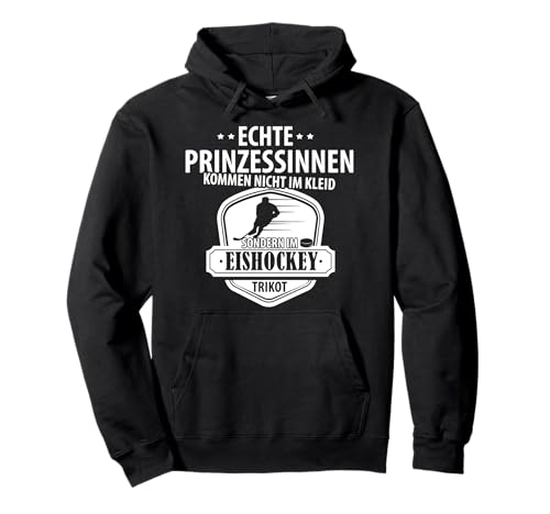 Echte Prinzessinnen Trikot - Eishockey Design Frauen Kinder Pullover Hoodie von Lustige Eishockey Herren Damen Designs