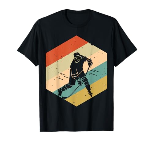 Retro Vintage Eishockey Männer Jungen T-Shirt Retro Vintage Eishockey Männer Jungen T-Shirt von Lustige Eishockey Herren Damen Designs