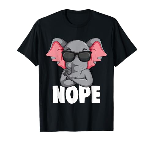 Elefant Kinder Jungen Damen T-Shirt Elefant Kinder Jungen Damen T-Shirt von Lustige Elefanten Geschenkideen