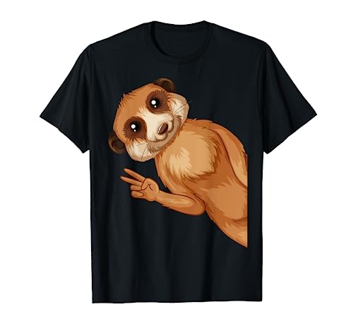 Erdmännchen Kinder Mädchen Jungen T-Shirt von Lustige Erdmännchen Liebhaber Geschenk