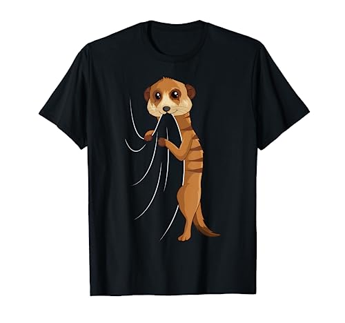 Erdmännchen Liebhaber Kinder Mädchen Jungen T-Shirt von Lustige Erdmännchen Liebhaber Geschenk