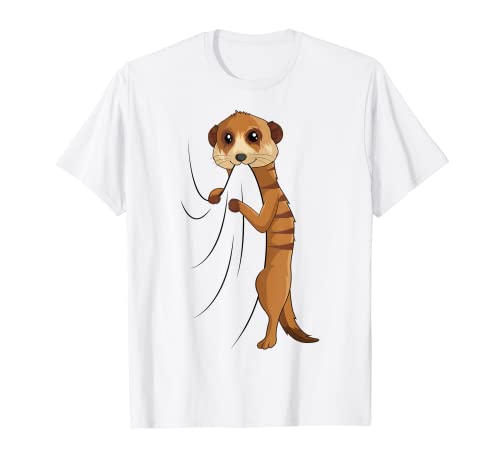 Erdmännchen Liebhaber Kinder Mädchen Jungen T-Shirt von Lustige Erdmännchen Liebhaber Geschenk