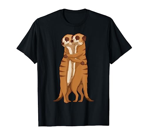 Erdmännchen Liebhaber Mädchen Damen Kinder T-Shirt von Lustige Erdmännchen Liebhaber Geschenk