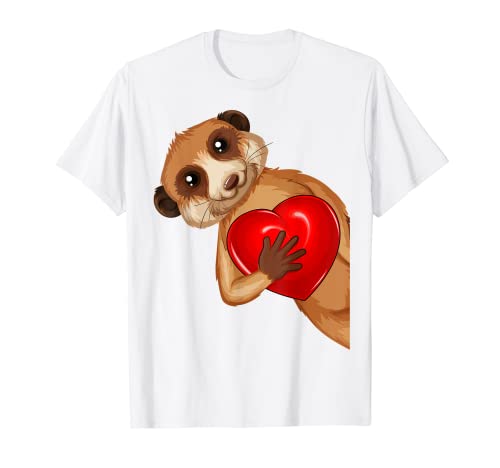 Erdmännchen Mädchen Damen Kinder T-Shirt von Lustige Erdmännchen Liebhaber Geschenk