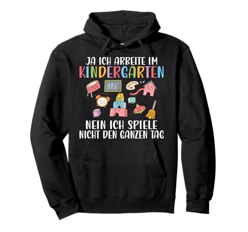 Erzieher Pädagoge Damen Herren Kindergärtner Sprüche Kita Pullover Hoodie Erzieher Pädagoge Damen Herren Kindergärtner Sprüche Kita Pullover Hoodie von Lustige Erzieherinnen Pädagogin Abschiedsgeschenke