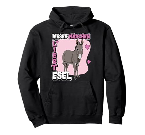 Kinder Esel Sachen Dieses Mädchen liebt Esel Pullover Hoodie Kinder Esel Sachen Dieses Mädchen liebt Esel Pullover Hoodie von Lustige Esel Kleidung