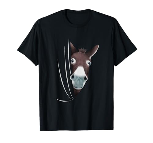 Esel kommt aus Kleidung Kinder Geschenk Outfit Esel T-Shirt von Lustige Esel Sachen für Damen, Herren & Kinder