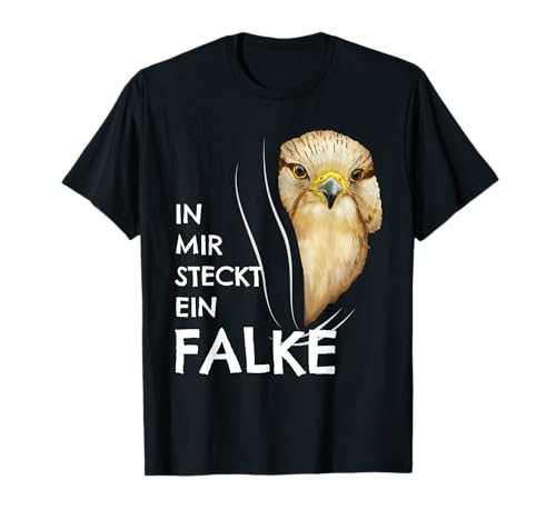 Falken Kostüm Kinder Kleidung Vogel In mir steckt ein Falke T-Shirt von Lustige Falken Sachen für Damen, Herren & Kinder