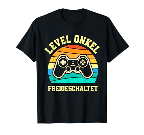 Level Onkel Loading Schwangerschaft Verkünden Baby Onkel T-Shirt Level Onkel Loading Schwangerschaft Verkünden Baby Onkel T-Shirt von Lustige Familie Werdender Onkel Sprüche Geschenke